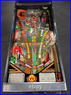 1985 Comet Pinball Machine Professional Techs Full Leds Plays Great