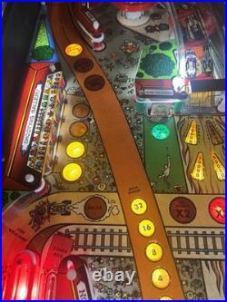 1985 Comet Pinball Machine Professional Techs Full Leds Plays Great