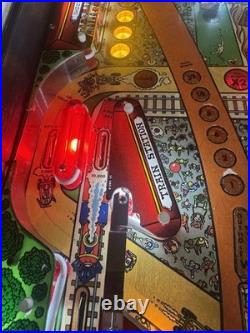 1985 Comet Pinball Machine Professional Techs Full Leds Plays Great