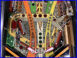 1985 Comet Pinball Machine Professional Techs Full Leds Plays Great