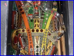 1985 Comet Pinball Machine Professional Techs Full Leds Plays Great