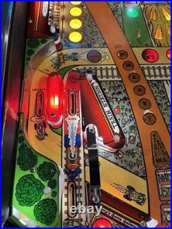 1985 Comet Pinball Machine Professional Techs Full Leds Plays Great