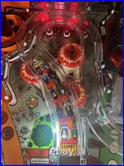 1985 Comet Pinball Machine Professional Techs Full Leds Plays Great