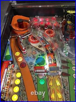 1985 Comet Pinball Machine Professional Techs Full Leds Plays Great