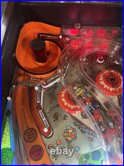 1985 Comet Pinball Machine Professional Techs Full Leds Plays Great