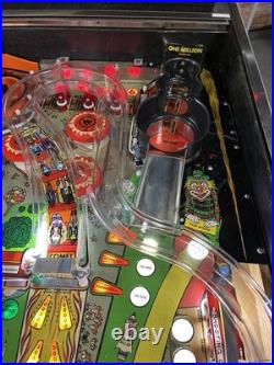 1985 Comet Pinball Machine Professional Techs Full Leds Plays Great