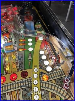 1985 Comet Pinball Machine Professional Techs Full Leds Plays Great