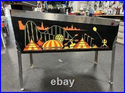 1985 Comet Pinball Machine Professional Techs Full Leds Plays Great