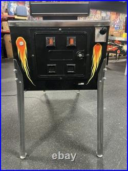 1985 Comet Pinball Machine Professional Techs Full Leds Plays Great