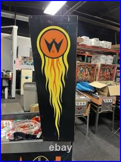 1985 Comet Pinball Machine Professional Techs Full Leds Plays Great