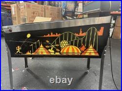 1985 Comet Pinball Machine Professional Techs Full Leds Plays Great