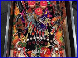 1985 Sorcerer Pinball Machine Leds Plays Great