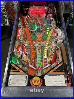 1985 Williams Comet Pinball Machine Classic Leds Plays Great Theme