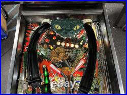 1986 Grand Lizard Pinball Machine Professional Techs Full Leds Plays Great
