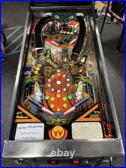 1986 Grand Lizard Pinball Machine Professional Techs Full Leds Plays Great 1986 Grand Lizard Pinball Machine Professional Techs Full Leds Plays Great