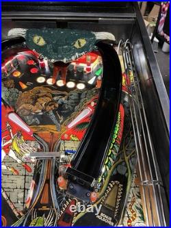 1986 Grand Lizard Pinball Machine Professional Techs Full Leds Plays Great