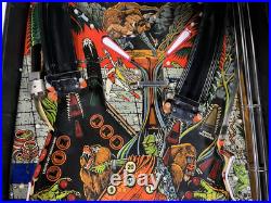 1986 Grand Lizard Pinball Machine Professional Techs Full Leds Plays Great