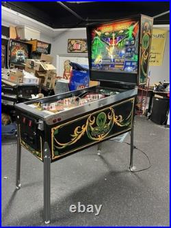 1986 Grand Lizard Pinball Machine Professional Techs Full Leds Plays Great