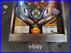 1986 Pinbot Pinball Machine Professional Techs Full Leds Play Great Refurbished