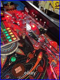 1986 Pinbot Pinball Machine Professional Techs Full Leds Play Great Refurbished