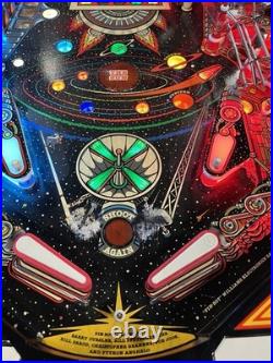 1986 Pinbot Pinball Machine Professional Techs Full Leds Play Great Refurbished