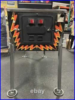 1986 Pinbot Pinball Machine Professional Techs Full Leds Play Great Refurbished