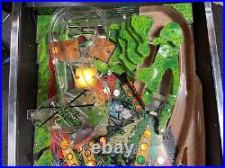 1986 Special Force Pinball Machine Leds Professional Techs Data Military