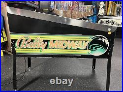 1986 Special Force Pinball Machine Leds Professional Techs Data Military