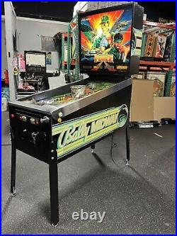 1986 Special Force Pinball Machine Leds Professional Techs Data Military