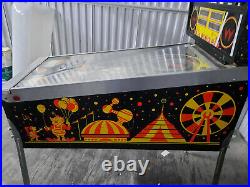 1986 Williams Cyclone Pinball Machine Original with Good Glass/Cabinet