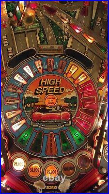 1986 Williams High Speed Pinball Machine