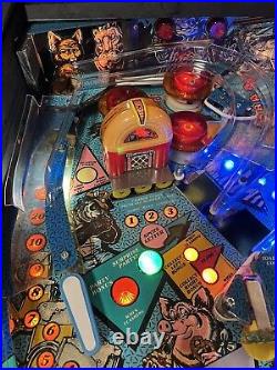 1987 Bally Party Animal Pinball Machine Leds Professional Techs