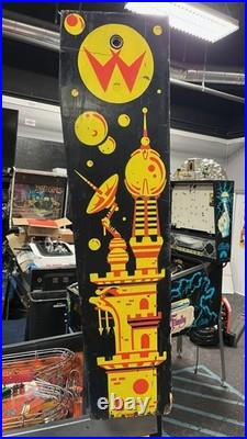 1987 Big Guns Pinball Machine Professional Techs Leds Works Great