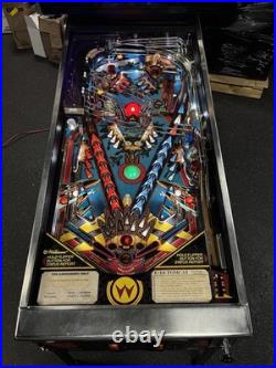 1987 F-14 Tomcat Pinball Machine Professional Techs Full Leds Plays Great