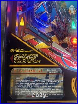 1987 F-14 Tomcat Pinball Machine Professional Techs Full Leds Plays Great