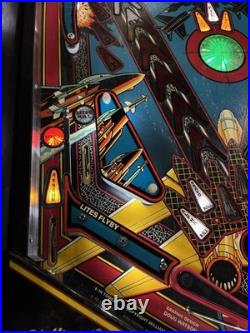 1987 F-14 Tomcat Pinball Machine Professional Techs Full Leds Plays Great