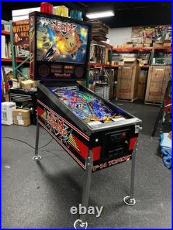 1987 F-14 Tomcat Pinball Machine Professional Techs Full Leds Plays Great 1987 F-14 Tomcat Pinball Machine Professional Techs Full Leds Plays Great