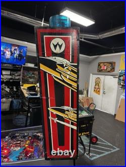 1987 F-14 Tomcat Pinball Machine Professional Techs Full Leds Plays Great 1987 F-14 Tomcat Pinball Machine Professional Techs Full Leds Plays Great