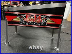 1987 F-14 Tomcat Pinball Machine Professional Techs Full Leds Plays Great 1987 F-14 Tomcat Pinball Machine Professional Techs Full Leds Plays Great