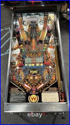 1987 Fire Fire! Pinball Machine Fully Refurbished Plays Great Leds Niceexample