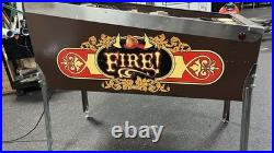 1987 Fire Fire! Pinball Machine Fully Refurbished Plays Great Leds Niceexample 1987 Fire Fire! Pinball Machine Fully Refurbished Plays Great Leds Niceexample