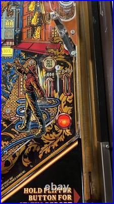 1987 Fire Fire! Pinball Machine Fully Refurbished Plays Great Leds Niceexample