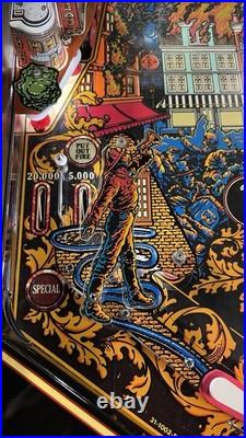 1987 Fire Fire! Pinball Machine Fully Refurbished Plays Great Leds Niceexample