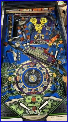 1987 Millionaire Pinball Machine Professional Techs Leds Works Great
