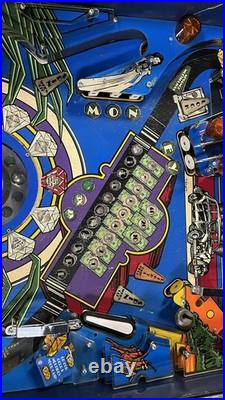 1987 Millionaire Pinball Machine Professional Techs Leds Works Great