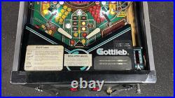 1987 Monte Carlo Pinball Machine Professional Techs Gambling Roulette