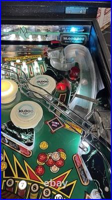 1987 Monte Carlo Pinball Machine Professional Techs Gambling Roulette
