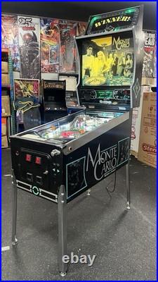1987 Monte Carlo Pinball Machine Professional Techs Gambling Roulette
