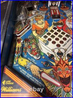 1988 Jokerz Jokerz! Pinball Machine Leds Plays Great 9 Drop Targets Cards
