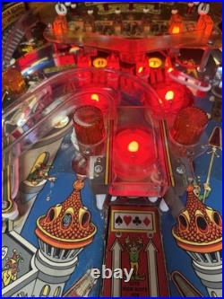 1988 Jokerz Jokerz! Pinball Machine Leds Plays Great 9 Drop Targets Cards